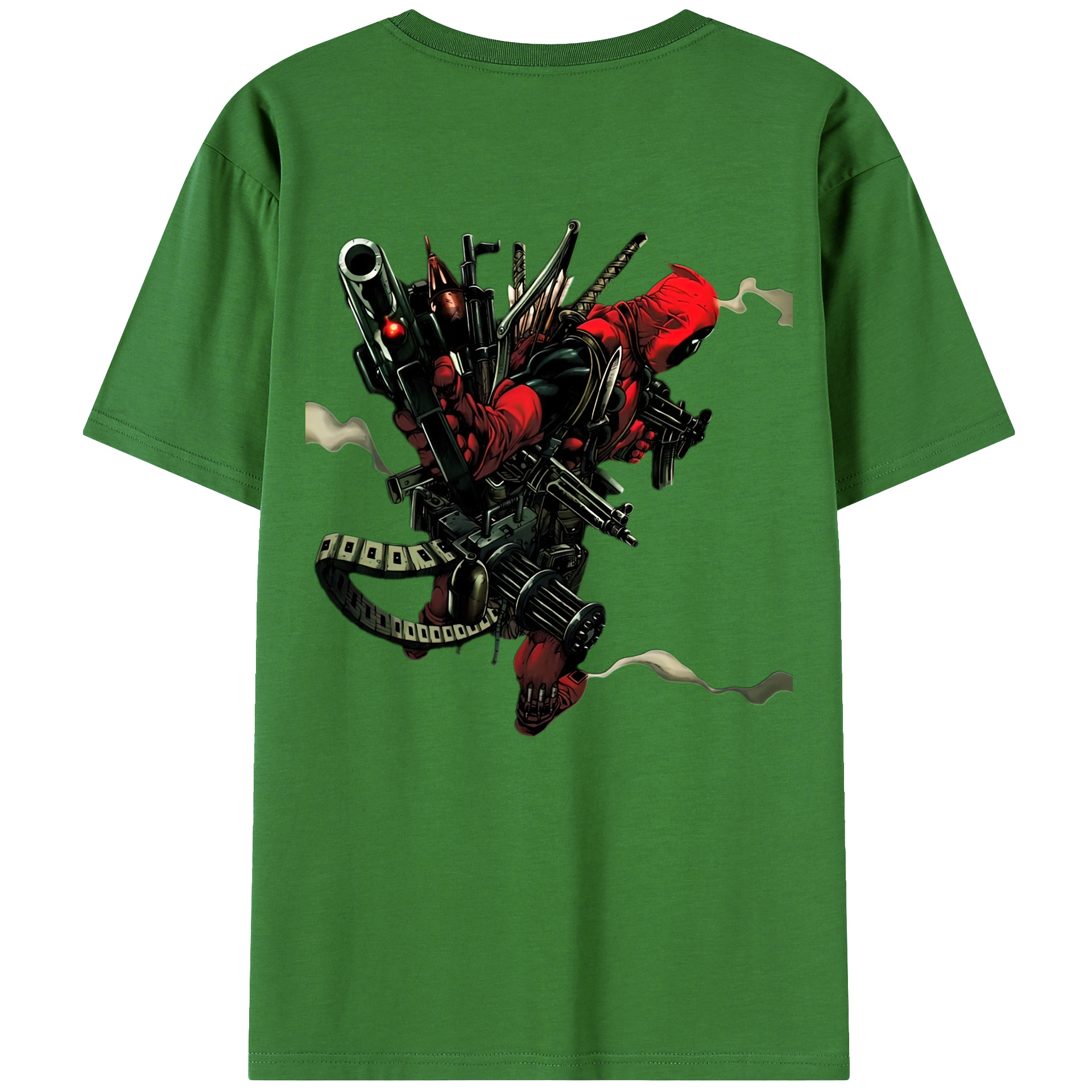 （画像用） Deadpool デッドプール レディース半袖Tシャツ(バックプリント)